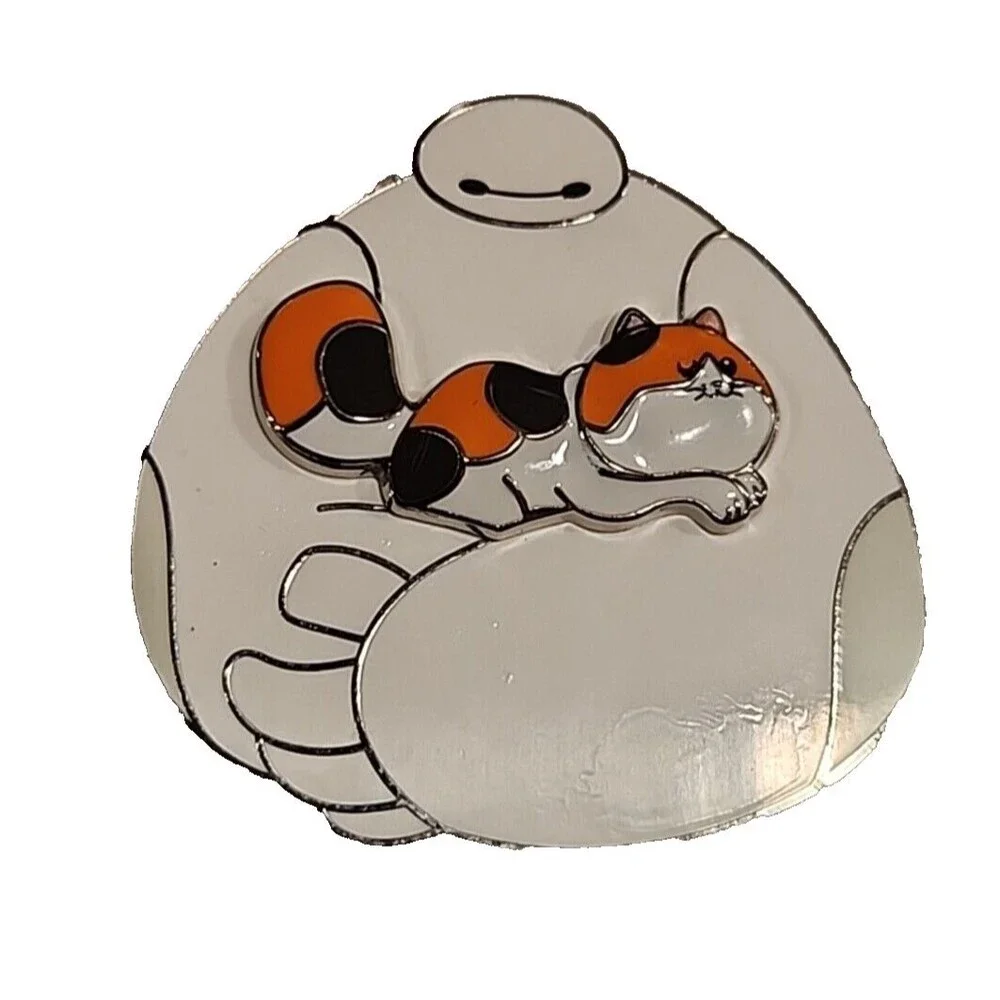 Disney‎ Pin BIG HERO 6 BAYMAX NURSE CAT MOCHI AP Artist Proof 00000